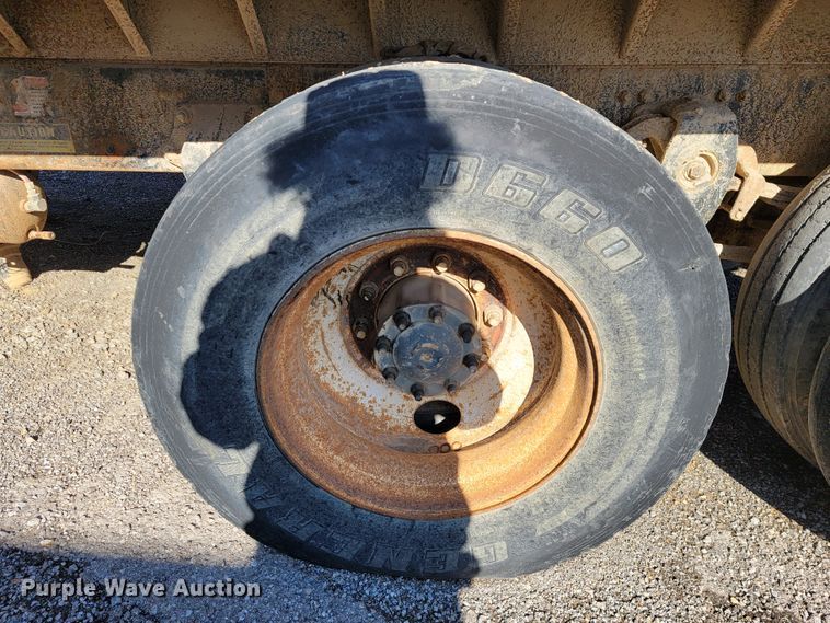 image for item JE9215 Davis  truck frame with dump bed