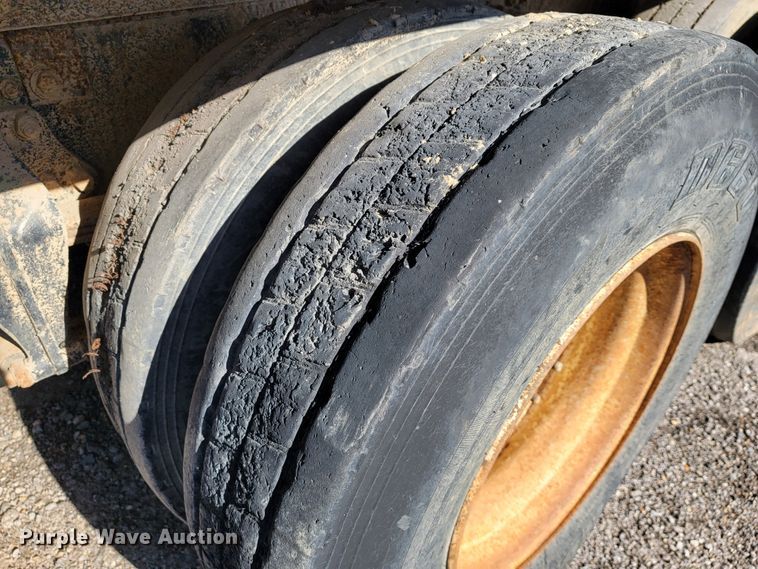 image for item JE9215 Davis  truck frame with dump bed