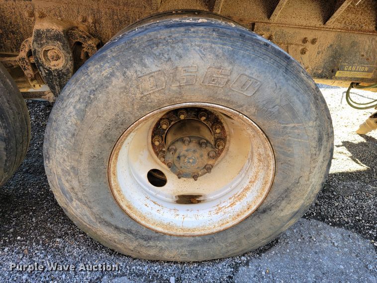 image for item JE9215 Davis  truck frame with dump bed