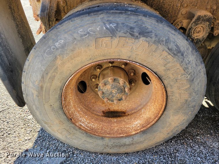 image for item JE9215 Davis  truck frame with dump bed