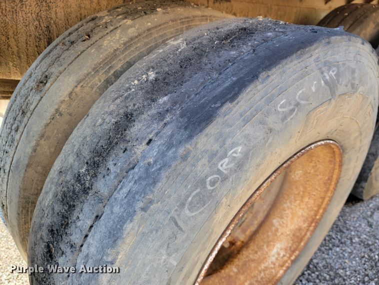 image for item JE9215 Davis  truck frame with dump bed