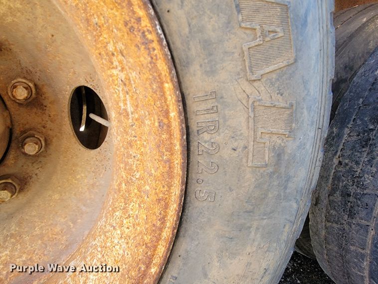 image for item JE9215 Davis  truck frame with dump bed