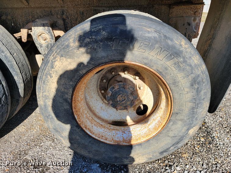 image for item JE9215 Davis  truck frame with dump bed