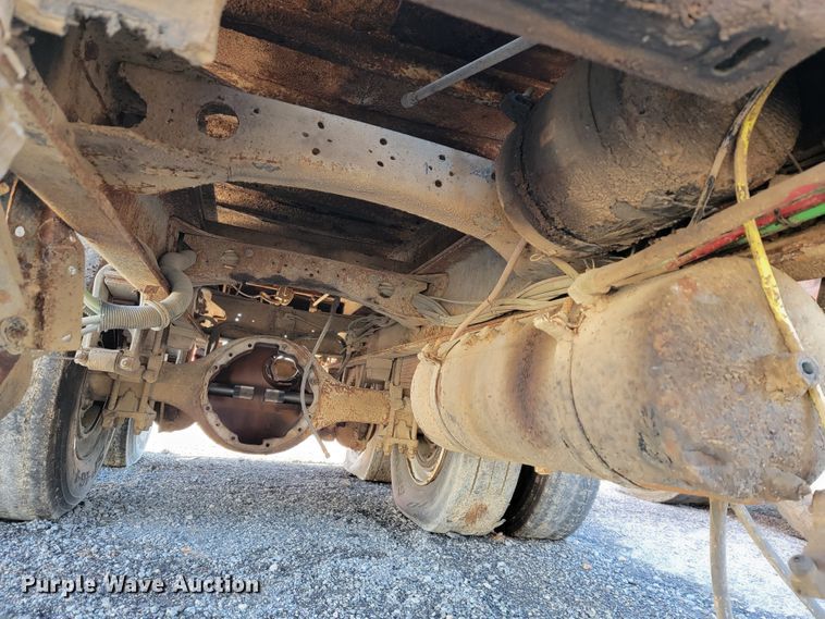 image for item JE9216 Davis  truck frame with dump bed