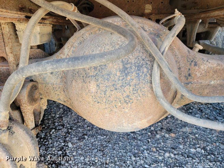 image for item JE9216 Davis  truck frame with dump bed