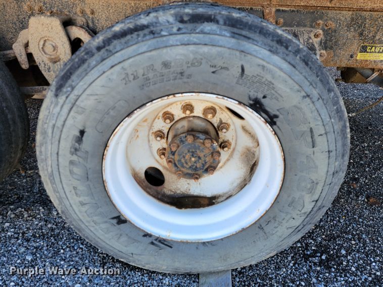 image for item JE9216 Davis  truck frame with dump bed