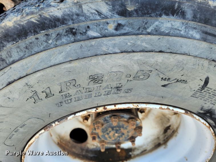 image for item JE9216 Davis  truck frame with dump bed