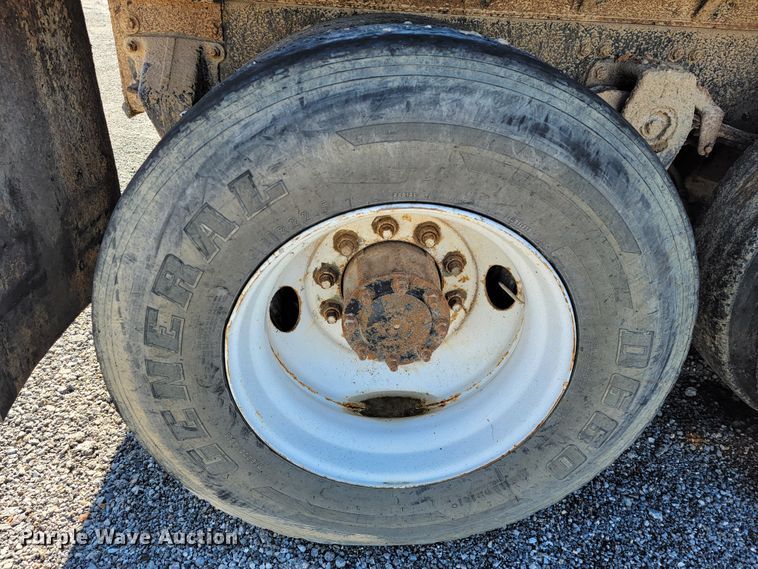 image for item JE9216 Davis  truck frame with dump bed