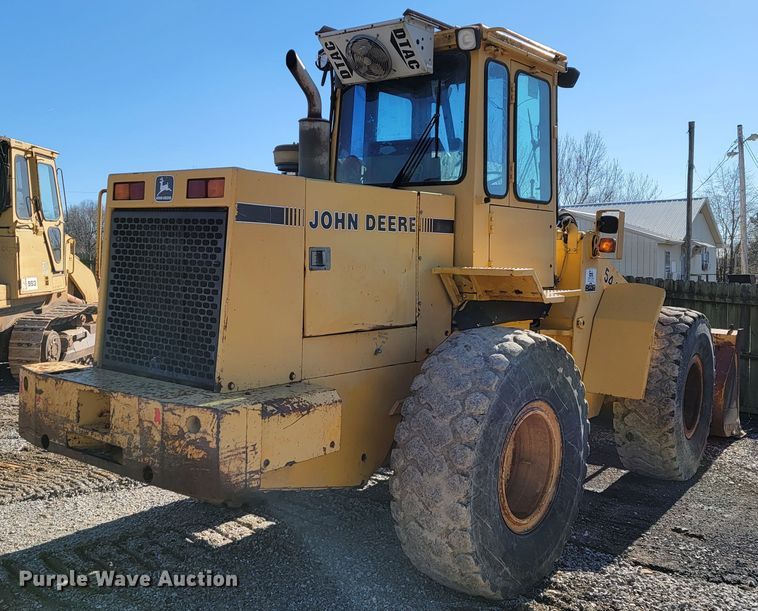 image for item JE9223 John Deere 544E  wheel loader