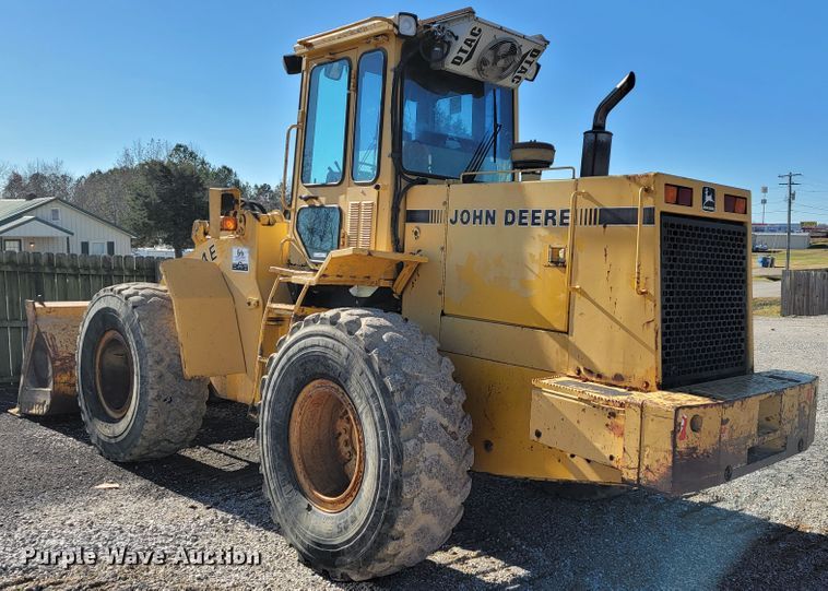 image for item JE9223 John Deere 544E  wheel loader