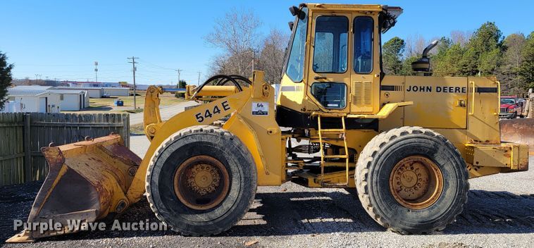 image for item JE9223 John Deere 544E  wheel loader