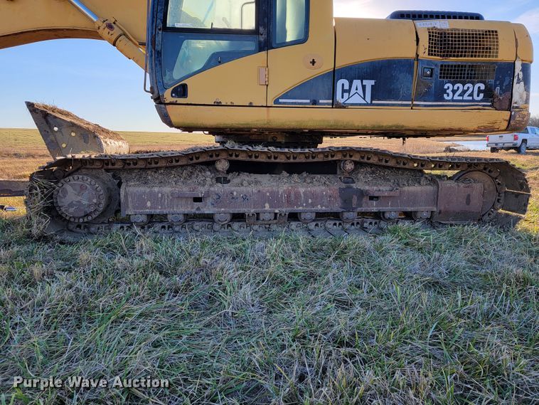 image for item JE9278 2001 Caterpillar 322CL  long reach excavator