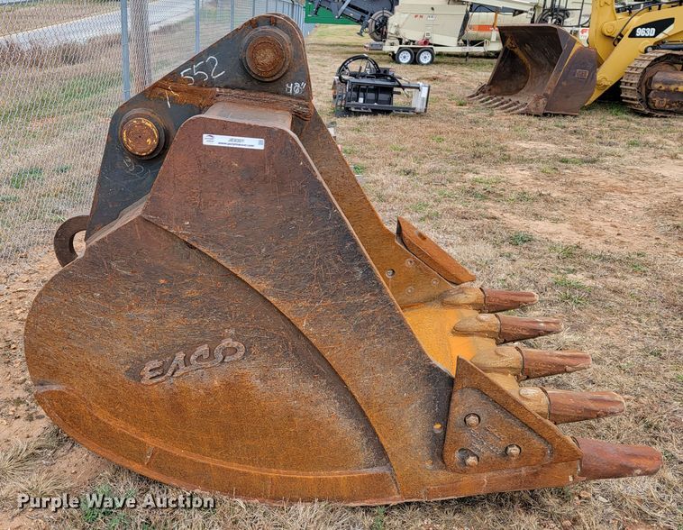 Esco 48" W excavator bucket in Springfield, MO Item JE9301 sold