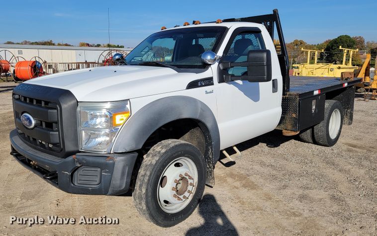 image for item JE9308 2011 Ford F450 Super Duty XL  flatbed truck