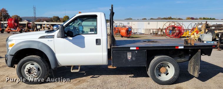 image for item JE9308 2011 Ford F450 Super Duty XL  flatbed truck