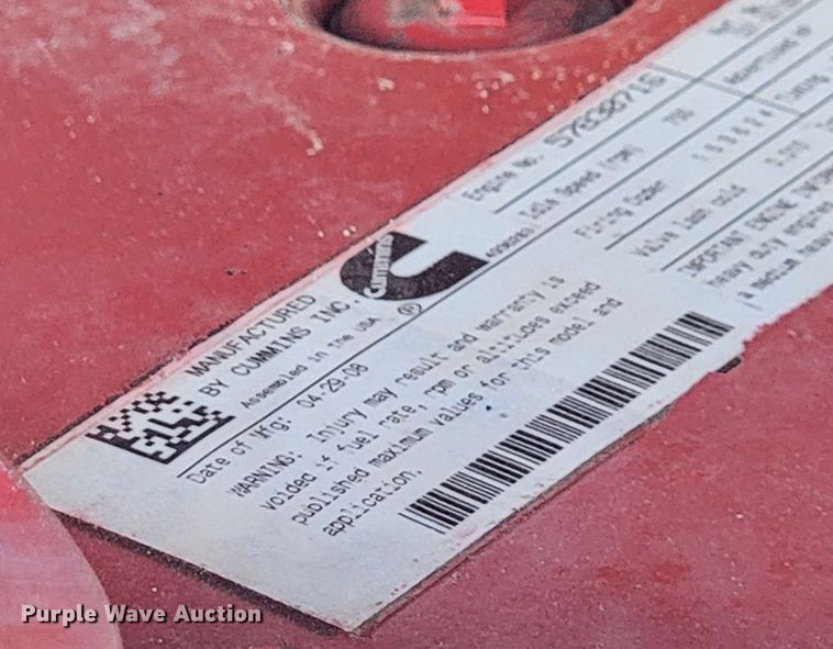 image for item JE9310 2009 Freightliner Business Class M2 106  crane truck