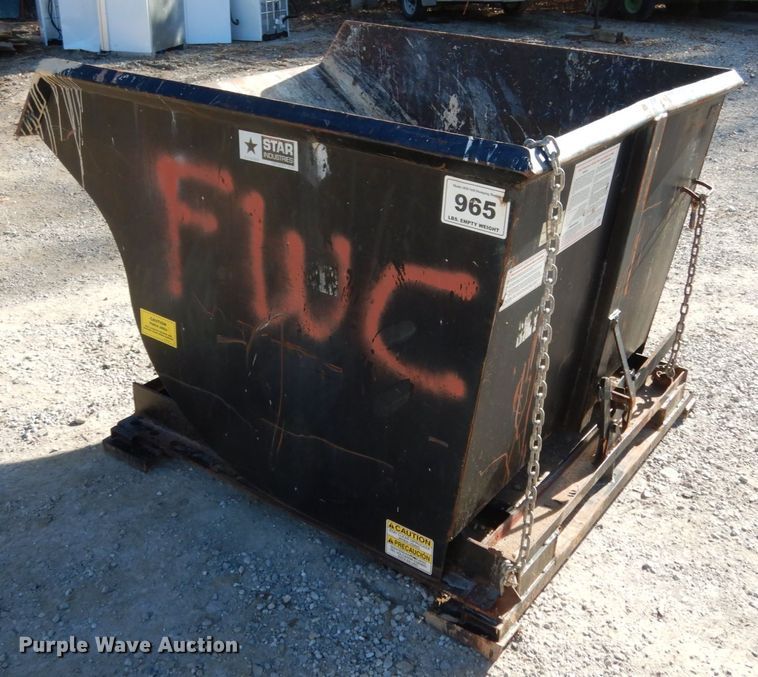 image for item JI9302 Star 1820  self dumping hopper