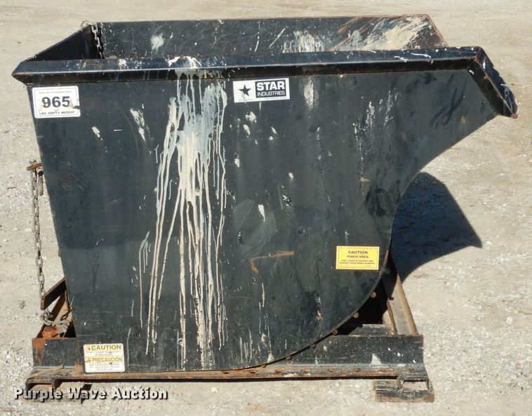 image for item JI9302 Star 1820  self dumping hopper