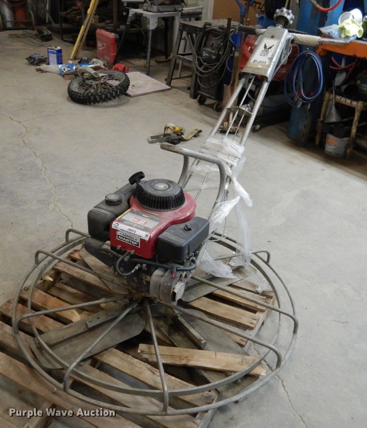 image for item JI9312 Arrow Master F46B4-10.5  power trowel