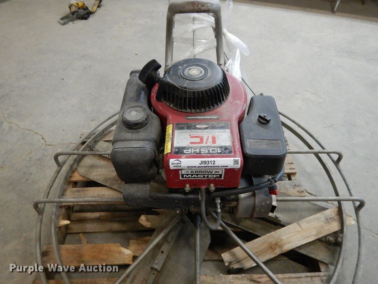 image for item JI9312 Arrow Master F46B4-10.5  power trowel