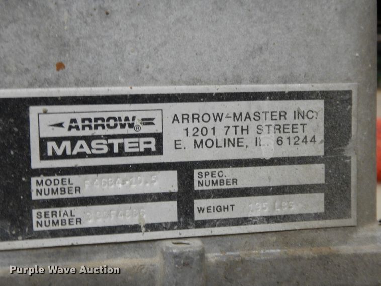 image for item JI9312 Arrow Master F46B4-10.5  power trowel