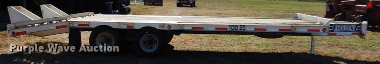 image for item JJ9896 2001 Holden TDO20  equipment trailer