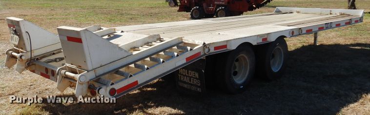 image for item JJ9896 2001 Holden TDO20  equipment trailer