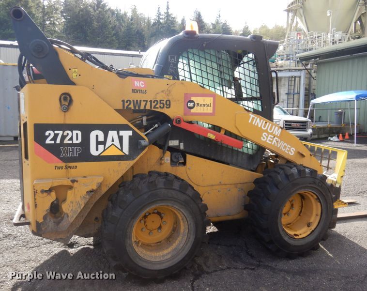 image for item JZ9786 2012 Caterpillar 272D XHP  skid steer loader
