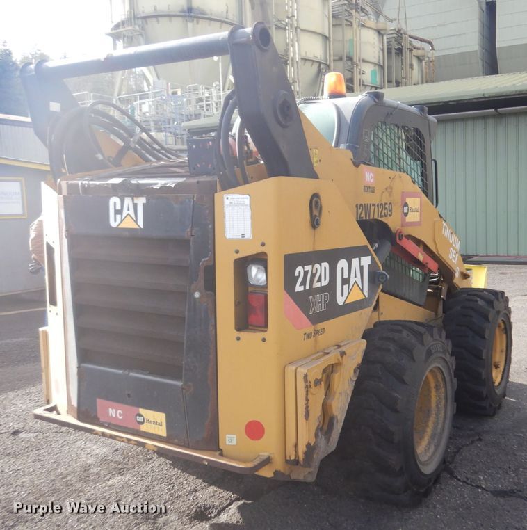 image for item JZ9786 2012 Caterpillar 272D XHP  skid steer loader