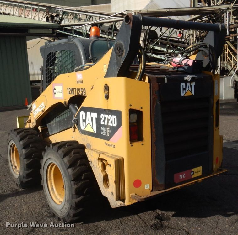 image for item JZ9786 2012 Caterpillar 272D XHP  skid steer loader