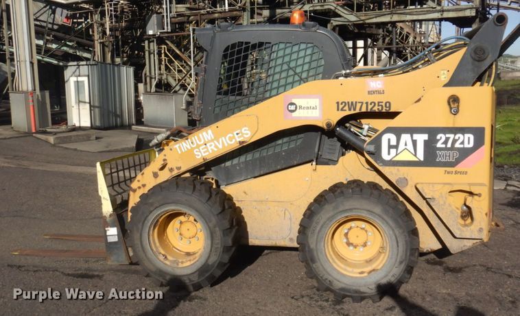 image for item JZ9786 2012 Caterpillar 272D XHP  skid steer loader
