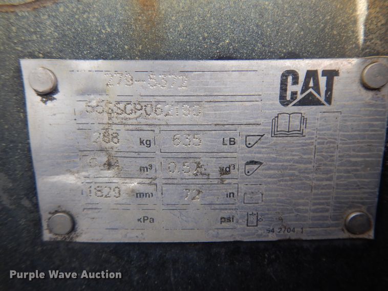 image for item JZ9786 2012 Caterpillar 272D XHP  skid steer loader