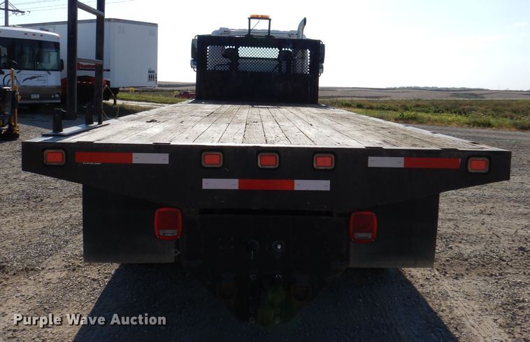 image for item KA9492 2012 International ProStar 113  flatbed truck
