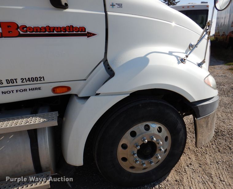 image for item KA9492 2012 International ProStar 113  flatbed truck