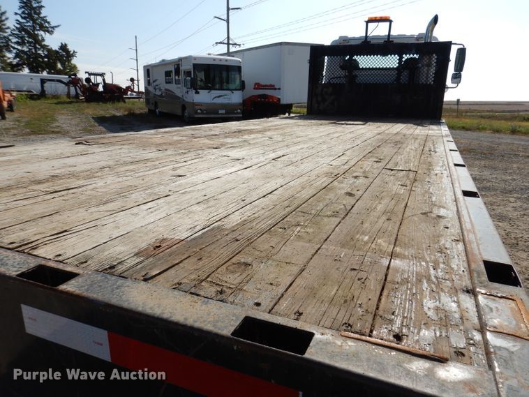 image for item KA9492 2012 International ProStar 113  flatbed truck