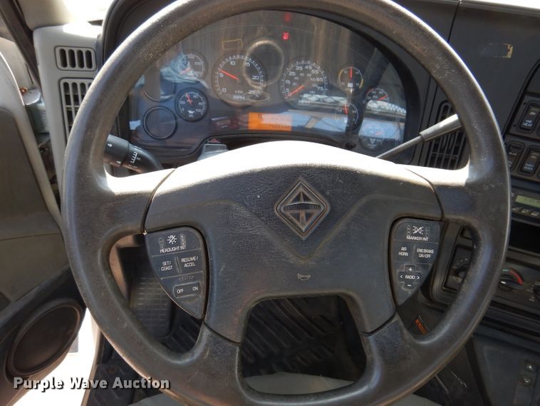 image for item KA9492 2012 International ProStar 113  flatbed truck