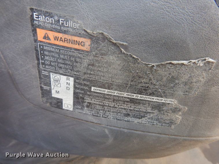 image for item KA9492 2012 International ProStar 113  flatbed truck