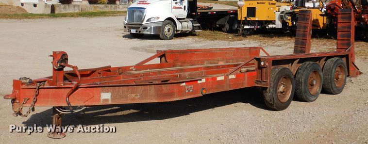 image for item KA9497 2005 Belshe T18  equipment trailer