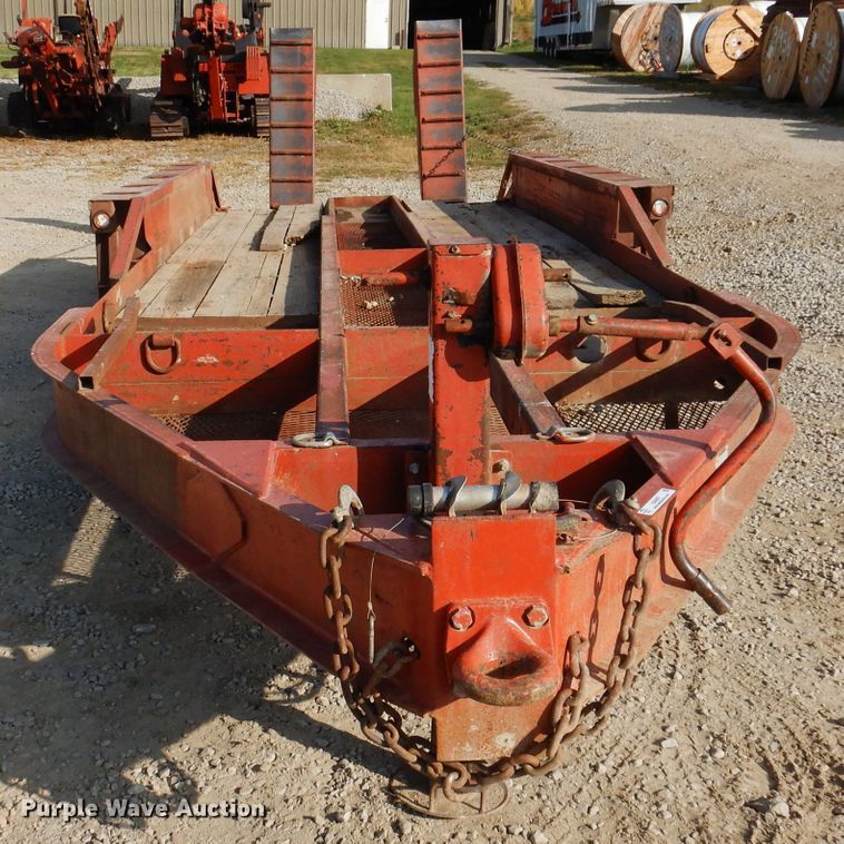 image for item KA9497 2005 Belshe T18  equipment trailer