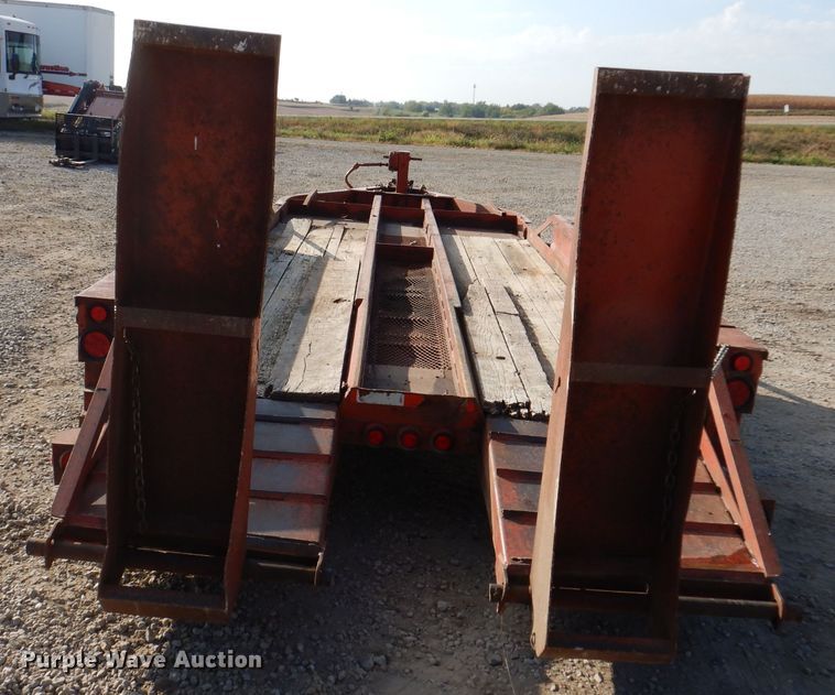 image for item KA9497 2005 Belshe T18  equipment trailer