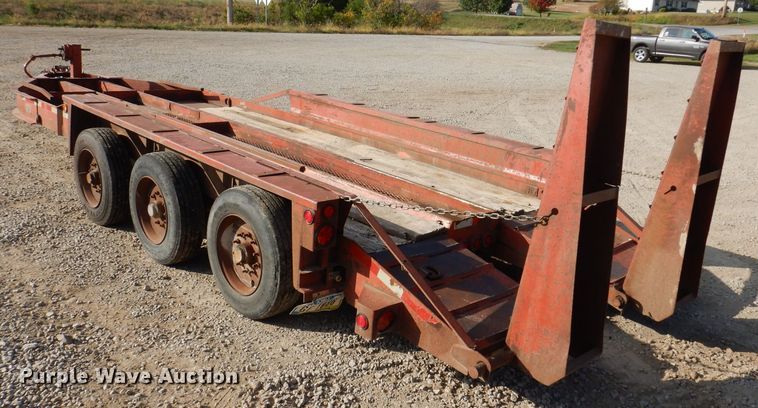 image for item KA9497 2005 Belshe T18  equipment trailer