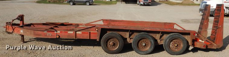 image for item KA9497 2005 Belshe T18  equipment trailer