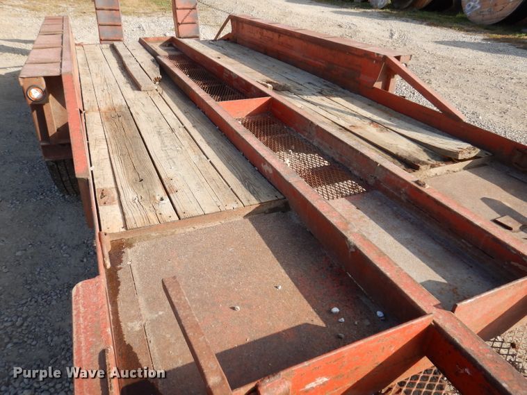 image for item KA9497 2005 Belshe T18  equipment trailer