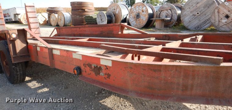 image for item KA9497 2005 Belshe T18  equipment trailer