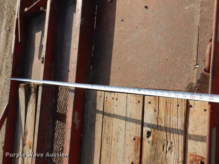 image for item KA9497 2005 Belshe T18  equipment trailer