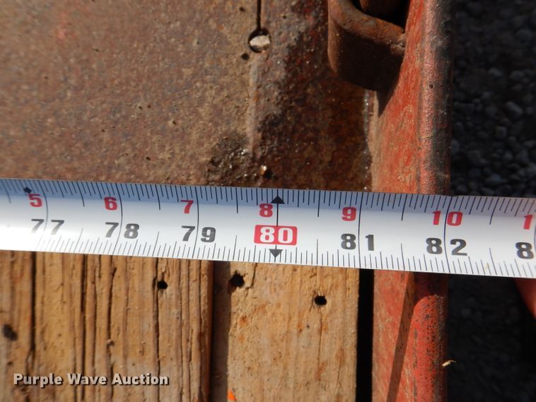 image for item KA9497 2005 Belshe T18  equipment trailer