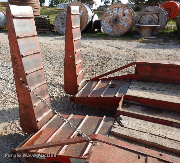 image for item KA9497 2005 Belshe T18  equipment trailer