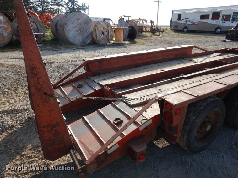 image for item KA9497 2005 Belshe T18  equipment trailer