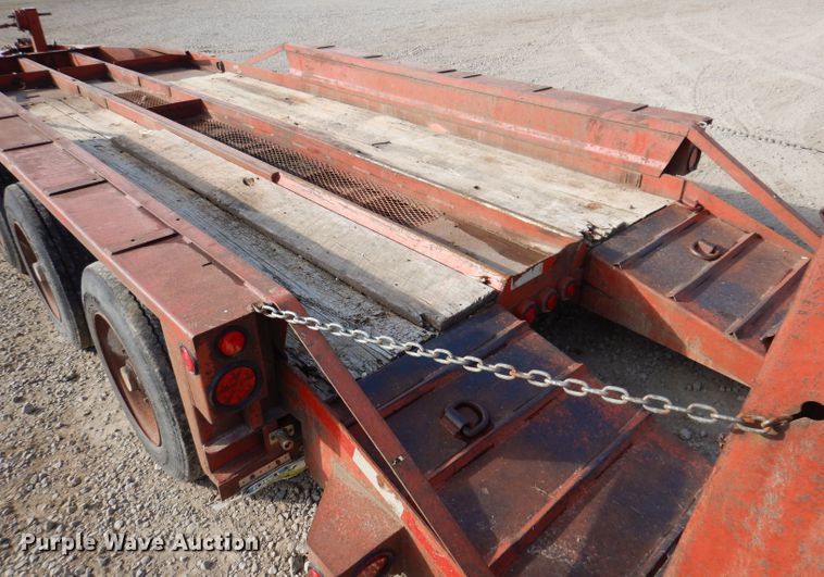image for item KA9497 2005 Belshe T18  equipment trailer