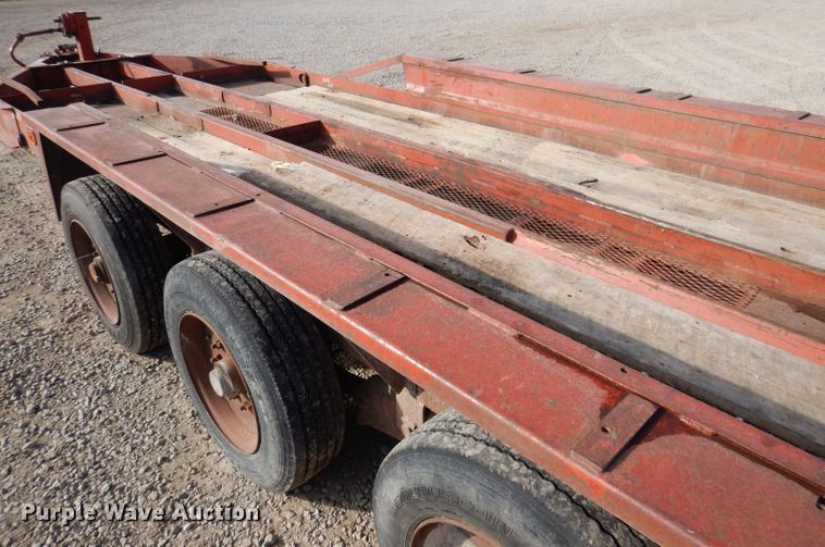 image for item KA9497 2005 Belshe T18  equipment trailer